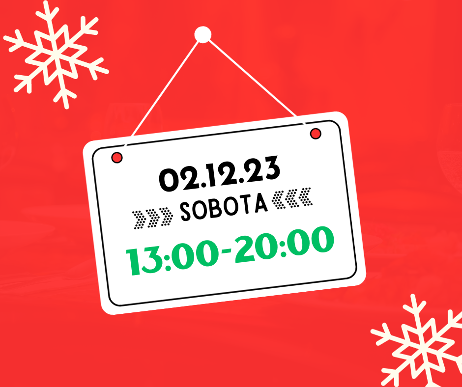 🌟 Family Park 🌟
📅 02 grudnia 2023 (sobota) 🎉
🕐 Wyjątkowo otwarte od 13:00 do 20:00! ⏰
